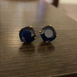 Blue Kate spade stone earrings